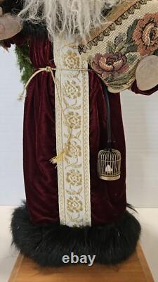 Rare 1990 Signed Lynn Haney Collection Kris Kringle Santa Claus Figure 17