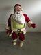 Rare 5 Foot Tall Vintage Animated Harold Gale Santa Claus With Gold Vest
