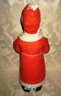 Rare Antique Paper Mache Santa Claus