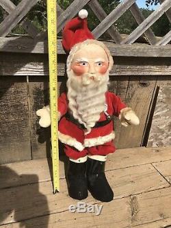 Rare Antique SANTA CLAUS Doll Christmas Holiday (E) 21