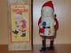 Rare Celluloid & Tin Occupied Japan Wind-up Walk Santa Claus Toy Withoriginal Box