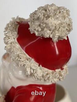 Rare Find EUC Napco Spaghetti Santa Planter 1950s Japan Figure Table Top Decor