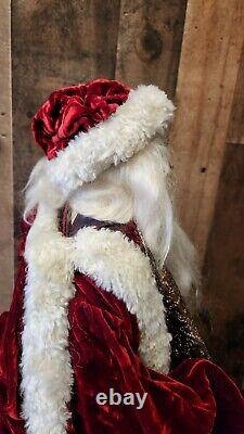 Rare Franklin Mint Santa Claus 21 Doll HTF