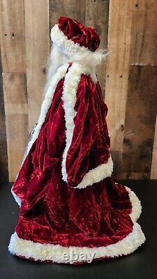 Rare Franklin Mint Santa Claus 21 Doll HTF