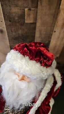 Rare Franklin Mint Santa Claus 21 Doll HTF