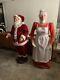 Rare Gemmy Life Size 5ft Christmas Animated Singing Dancing Santa Claus And Mrs