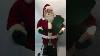 Rare Holiday Creations Santa Claus Animated Motion Figure 25 Inch Motionette W Lighted Candle