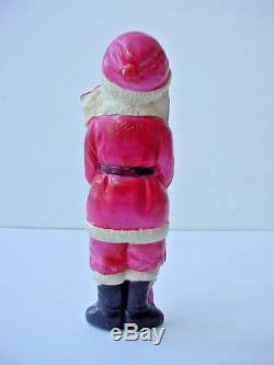 Rare Old or Antique Santa Claus with Children Celluloid Figure Marked Japan