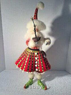 Rare Patience Brewster DASH AWAY SANTA 19 Figure Krinkles