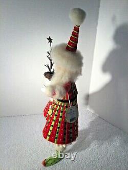 Rare Patience Brewster DASH AWAY SANTA 19 Figure Krinkles