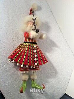 Rare Patience Brewster DASH AWAY SANTA 19 Figure Krinkles