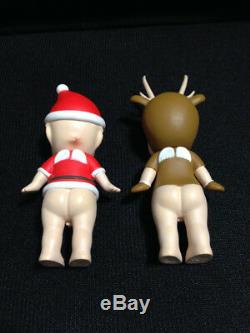 Rare! Sonny Angel Xmas Christmas Series 2006 Santa Claus & Reindeer Mini Figure