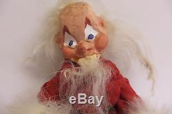 Rare, Unique Vintage Santa Claus Figure Doll Articulated Bendable Oriental