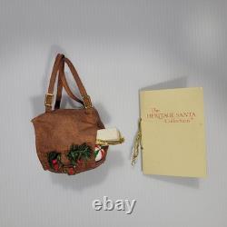 Rare VTG Midwest Heritage Santa Collection Santa España Donkey Figures with Box