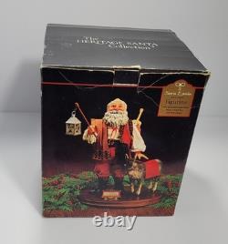 Rare VTG Midwest Heritage Santa Collection Santa España Donkey Figures with Box