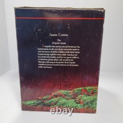 Rare VTG Midwest Heritage Santa Collection Santa España Donkey Figures with Box