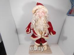 Rare Vintage Harold Gale Mechanical Animatronic Christmas Santa Clause
