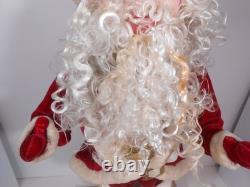 Rare Vintage Harold Gale Mechanical Animatronic Christmas Santa Clause