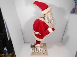Rare Vintage Harold Gale Mechanical Animatronic Christmas Santa Clause