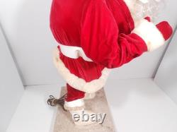 Rare Vintage Harold Gale Mechanical Animatronic Christmas Santa Clause