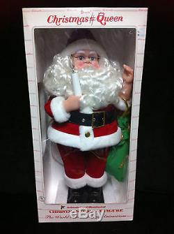 Rare Vintage TELCO ANIMATED SANTA CLAUS Christmas Motionette Illuminated Figure