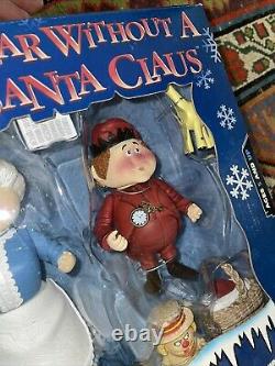 Rare YEAR WITHOUT A SANTA CLAUS Box Sets Clear SNOW MISER Translucent HEAT MISER