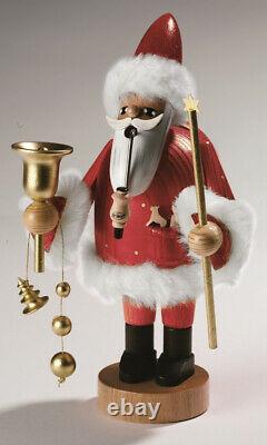 Räucherfigur Santa Claus rot 18 cm NEU Rauchfigur Räuchermännel Räuchermann