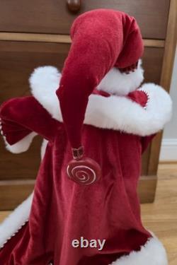 Raz Imports 2022 Merrymint 22.5 Peppermint Santa Clause Clean Detailed Nice