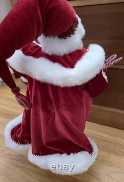 Raz Imports 2022 Merrymint 22.5 Peppermint Santa Clause Clean Detailed Nice