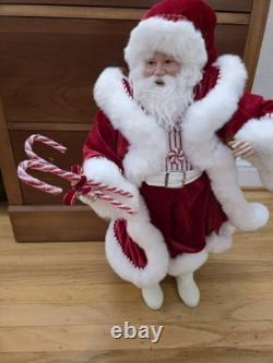 Raz Imports 2022 Merrymint 22.5 Peppermint Santa Clause Clean Detailed Nice