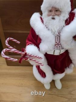Raz Imports 2022 Merrymint 22.5 Peppermint Santa Clause Clean Detailed Nice