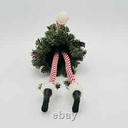 Raz Imports Peppermint Christmas Santa Claus Elf Poseable RETIRED RARE