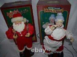 Rock Santa Collectables Rockin' Around Mrs. Claus & Rocks And Rolls Santa Claus