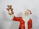 Royal Doulton Santa Claus Figure Teddybear Bag Toys Hn2725 Vtg 1980 Ceramic 10
