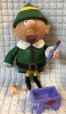 Rudolph Misfit Toys Set Of 5 Figures Santa Mrs. Claus Yukon Sam Boss Elf