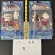 Rudolph Red Nosed Reindeer Skinny Fat Santa Claus Lot 51 Memory Lane Nip