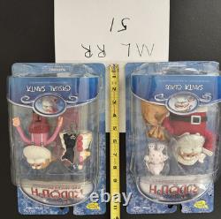 Rudolph Red Nosed Reindeer Skinny Fat Santa Claus Lot 51 Memory Lane NIP Rudolph Red Nosed Reindeer Skinny Fat Santa Claus Lot 51 Memory Lane NIP