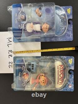 Rudolph Reindeer Mrs Santa Claus Choir Girl Elf Lot 22 Memory Lane NIP