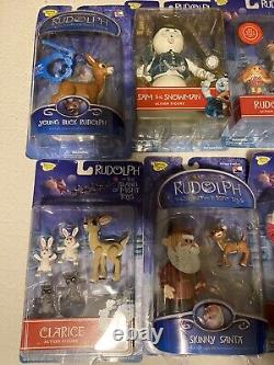 Rudolph The Red Nosed Reindeer Memory Lane Rare Figures