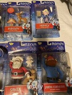 Rudolph The Red Nosed Reindeer Memory Lane Rare Figures