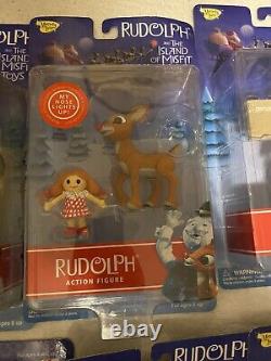 Rudolph The Red Nosed Reindeer Memory Lane Rare Figures