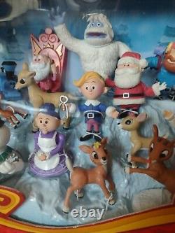Rudolph The Red Nosed Reindeer Misfit Ultimate Figurine Collection 20 Figure Set