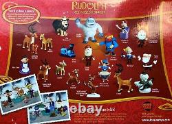 Rudolph The Red Nosed Reindeer Misfit Ultimate Figurine Collection 20 Figure Set