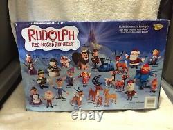 Rudolph The Red Nosed Reindeer Misfit Ultimate Figurine Collection 24 Figure Set