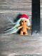 Russ Vintage Berrie My Lucky Mini Baby Christmas Santa Claus Troll Doll Figure