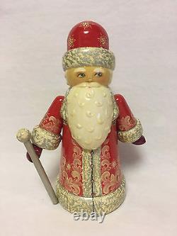 Russian Matryoshka Hand-Made Santa Claus Doll'DED MOROZ' NEW