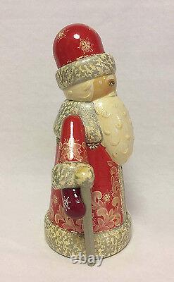 Russian Matryoshka Hand-Made Santa Claus Doll'DED MOROZ' NEW