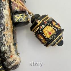 Russian Santa Claus Ded Moroz Grandfather Frost 10 Hand Painted Scene Lantern