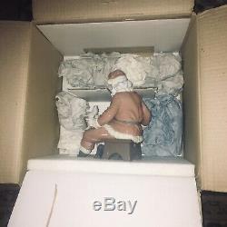 SALE! LLADRO A SPECIAL GIFT #5971 NEW IN BOX SANTA CLAUS withBOY FIGURERARE VTG