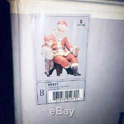 SALE! LLADRO A SPECIAL GIFT #5971 NEW IN BOX SANTA CLAUS withBOY FIGURERARE VTG